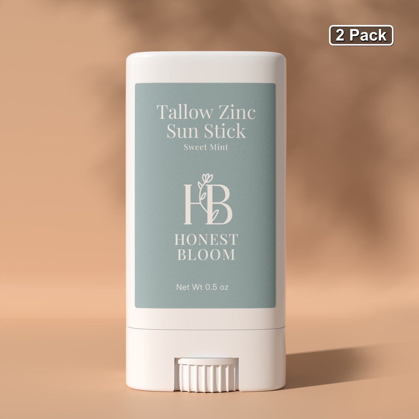2 Pack Tallow Zinc Sun Stick